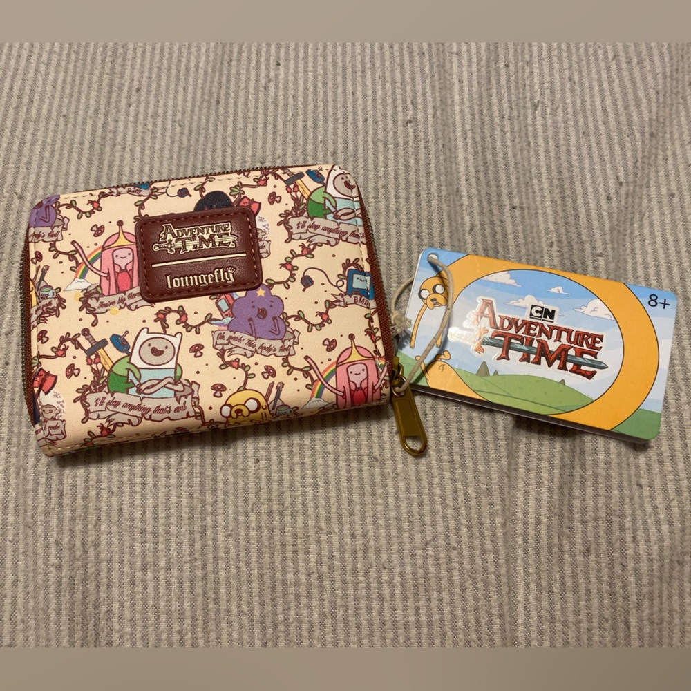 New Loungefly Adventure Time Wallet